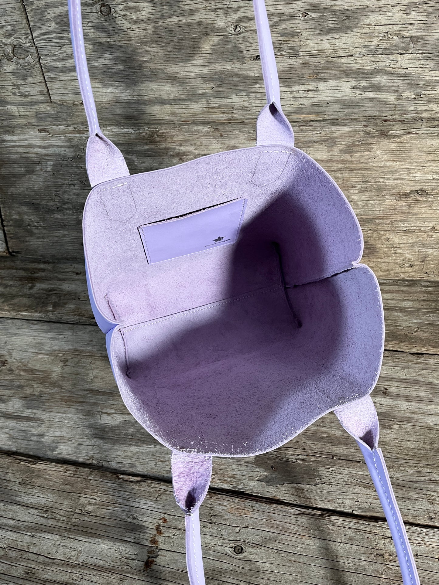 Women's Minimal Tote Bag- Lavender
