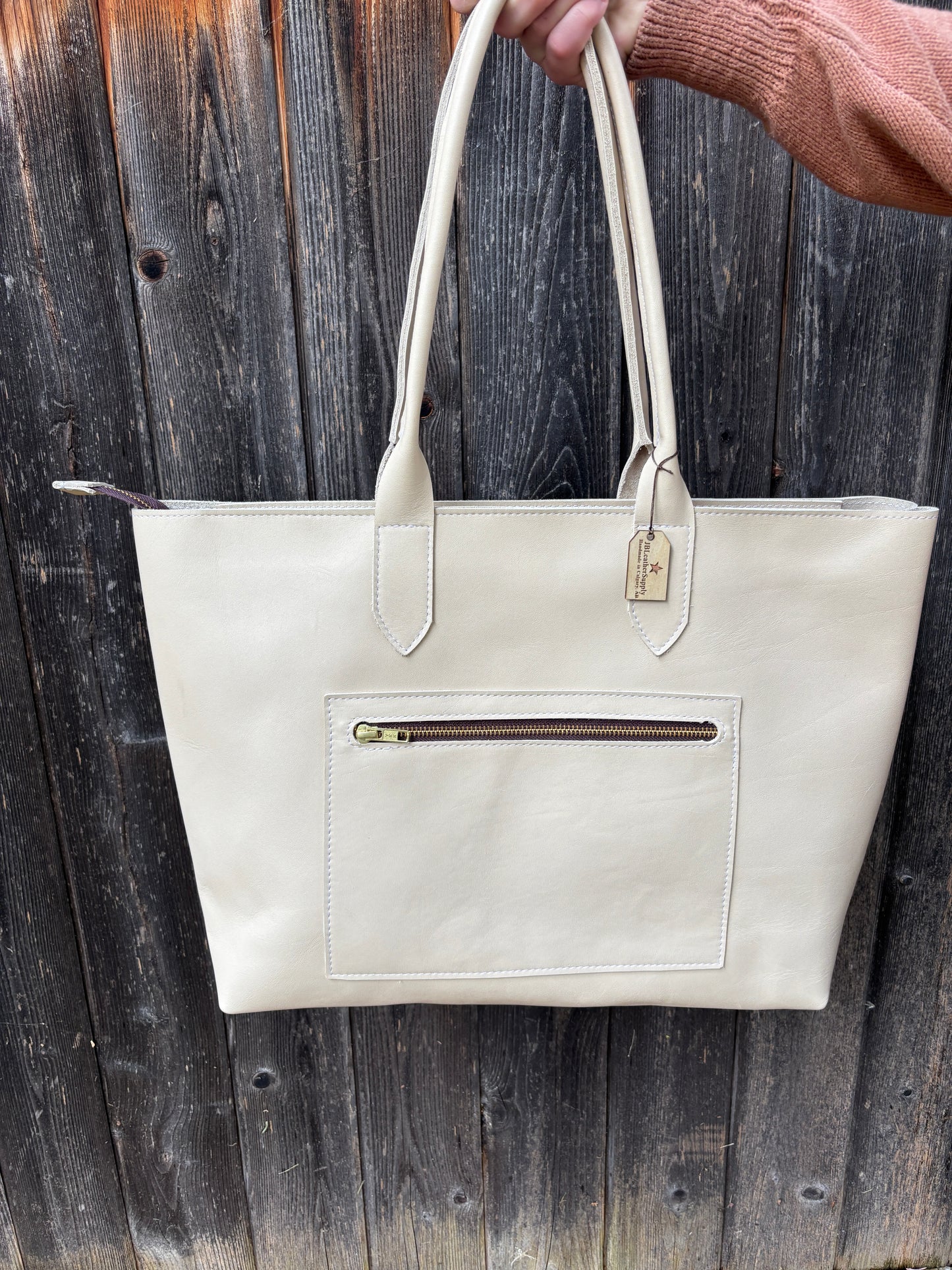 Essential Women's Tote Bag-Coffee Cream