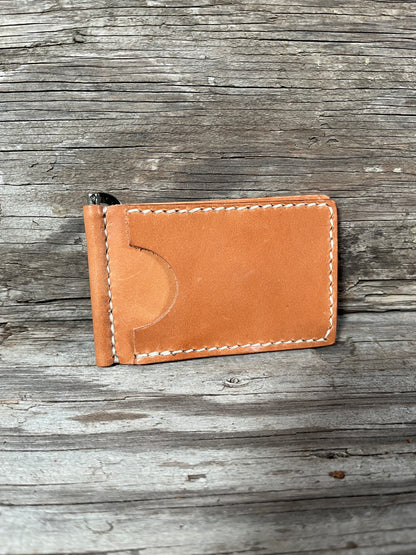 Handmade Leather Wallets, Money Clip Wallet-Harness