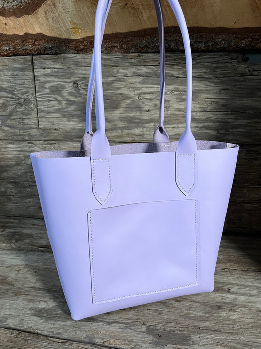 Women's Minimal Tote Bag- Lavender