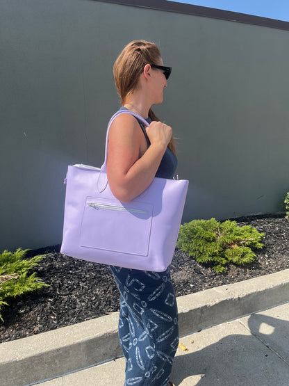 Essential Women's Tote Bag-Lavender