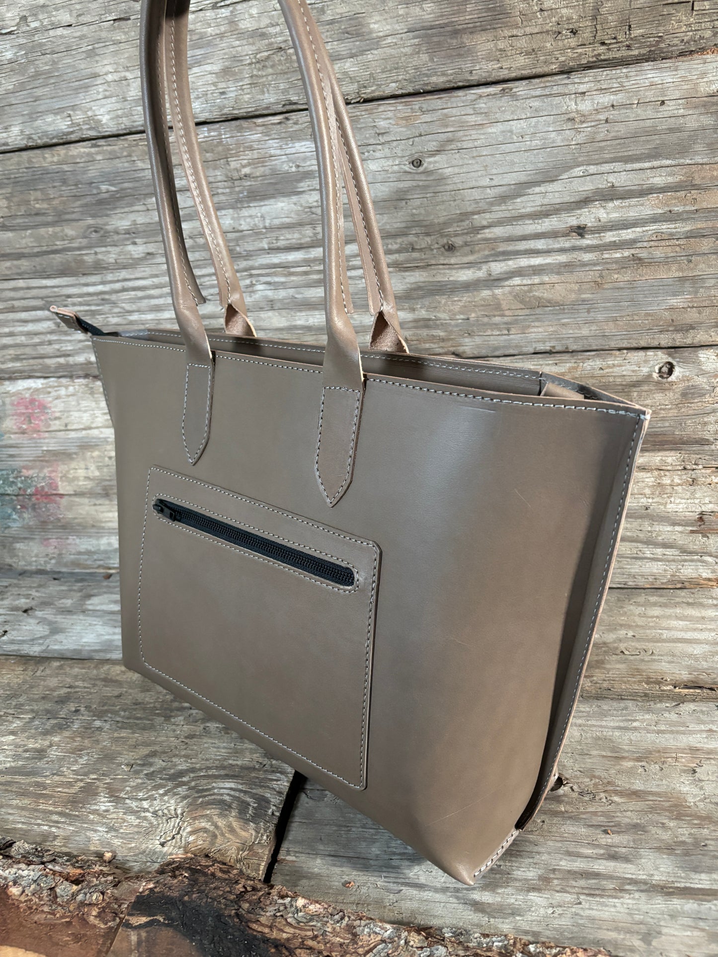 Essential Women's Tote Bag-Slate Bridle