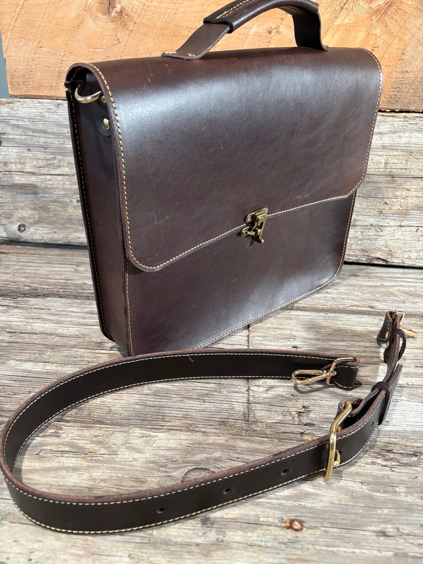 Handmade Leather Bags, Messenger Bag