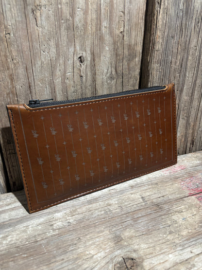 Patterned Iconic Clutch