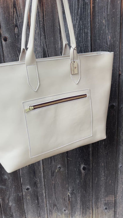 Essential Women's Tote Bag-Coffee Cream