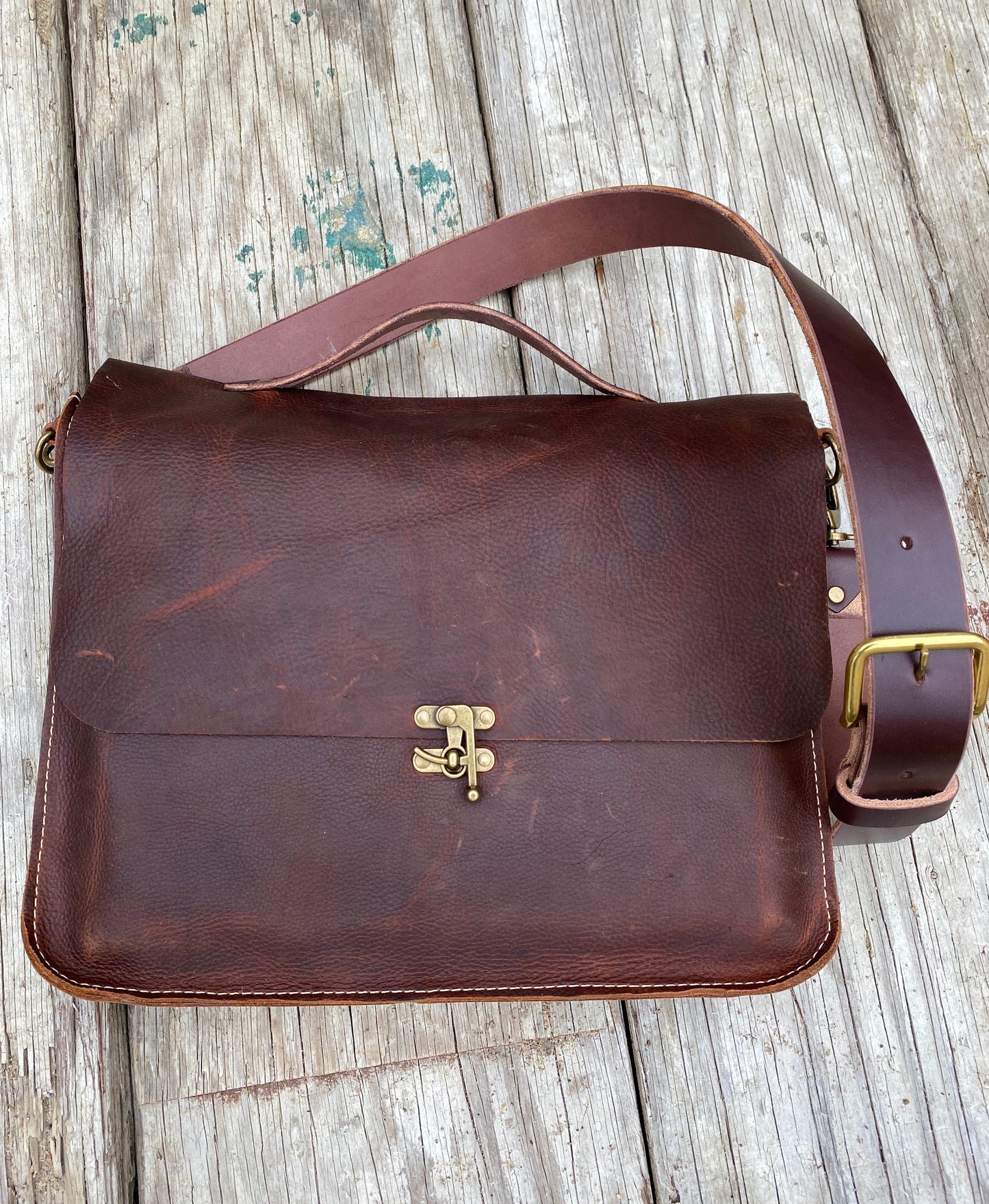 Handmade Leather Bags, Messenger Bag