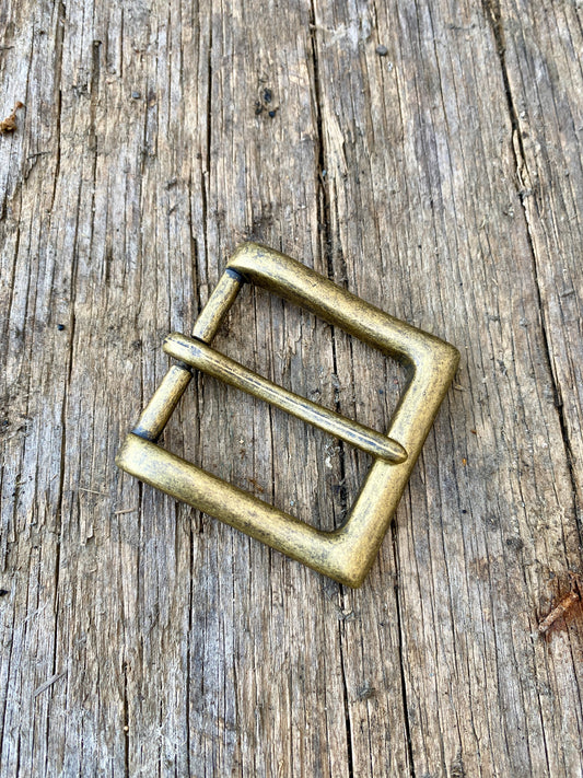 Antique Brass Belt Buckle